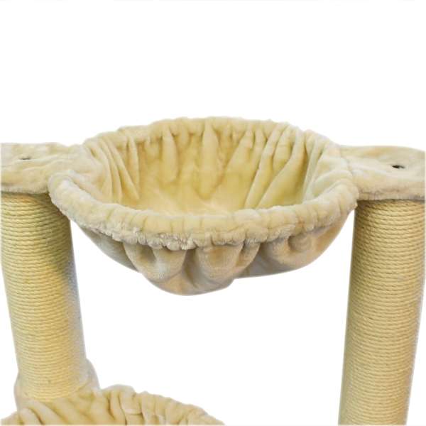 Kratzbaum Maine Coon Akropolis - Beige – Bild 3