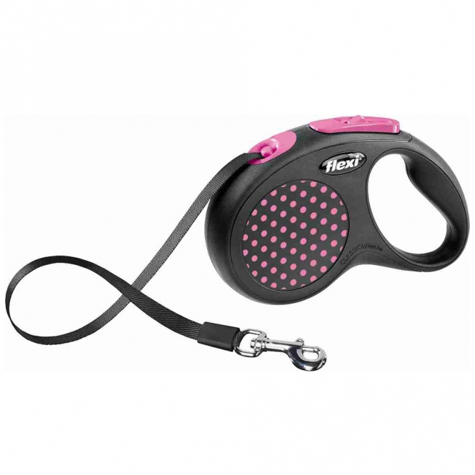 FLEXI Design Gurt-Roll-Leine - 5 m, 15 kg - grün – Bild 2