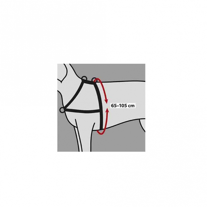 Trixie Trainingsgeschirr Lead'n'Walk Soft - L-XL – Bild 4