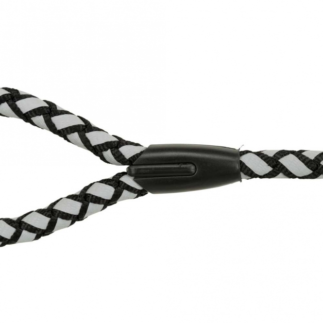 Trixie Cavo Reflect Leine - 1 m - Schwarz / L-XL – Bild 3