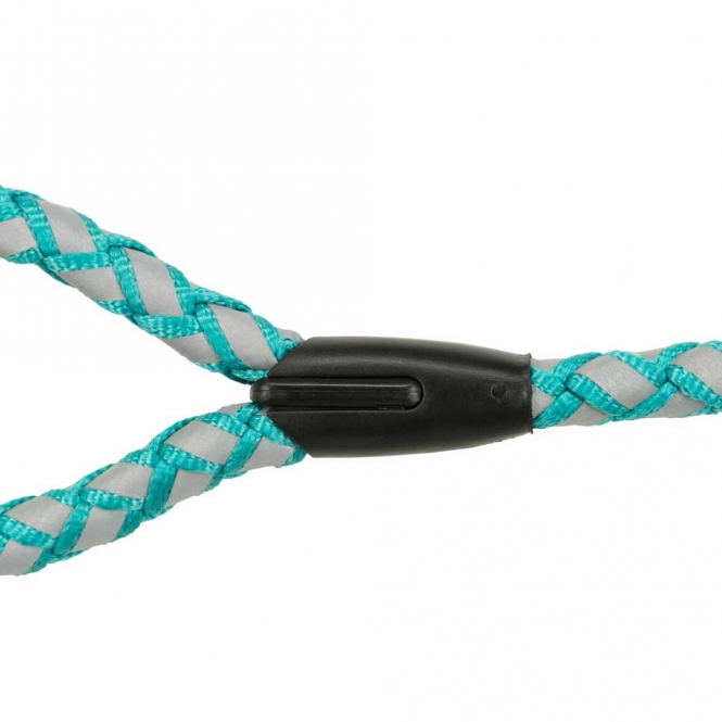 Trixie Cavo Reflect Leine - 1 m - Ozean / S-M – Bild 3