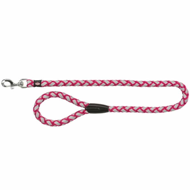 Trixie Cavo Reflect Leine - 1 m - Fuchsia / L-XL