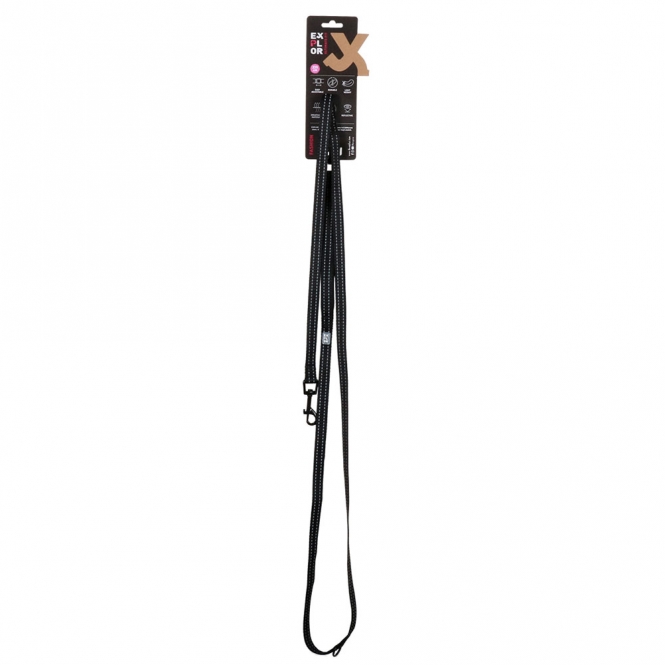 Duvoplus Trainingsleine EXPLOR Ultimate Fit Fashion - granit black - 220cm - 16mm – Bild 3