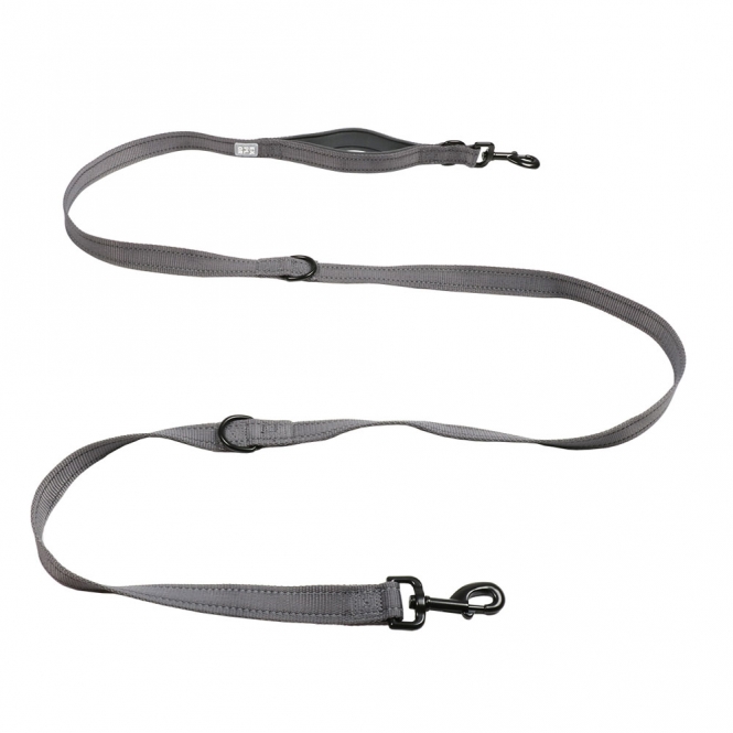 Alternative view of Duvoplus Trainingsleine EXPLOR Ultimate Fit Safety - Silver Reflective - 220cm - 25mm