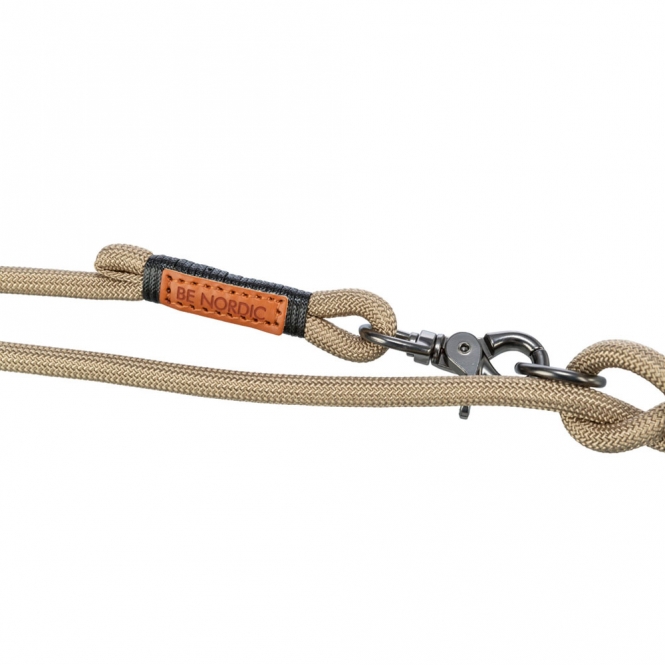 Trixie BE NORDIC Verlängerungsleine - 2 m - sand / L-XL – Bild 3