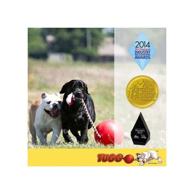 Tuggo Mini Ball - 7 Inch (ca. 17 cm) - von Tigern getestet! - Blau – Bild 3