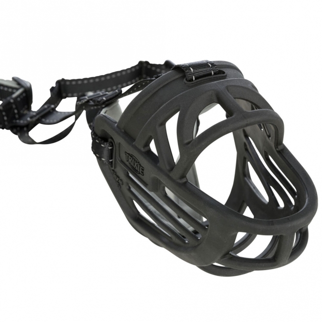 Trixie Maulkorb Muzzle Flex, Gummi - L-XL – Bild 6