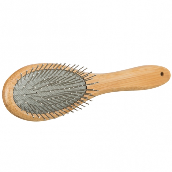Trixie beidseitige Bürste aus Bambus - 6 x 22 cm – Bild 5