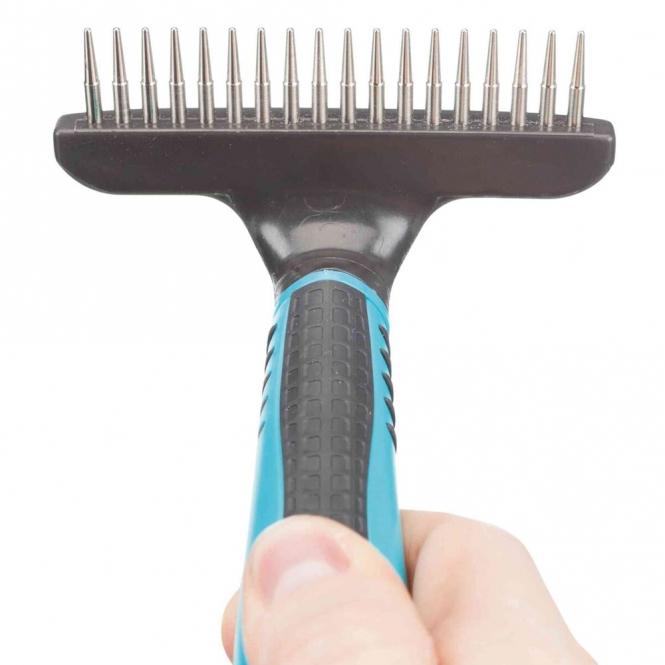 Trixie Metallstriegel für Langhaar – Bild 3