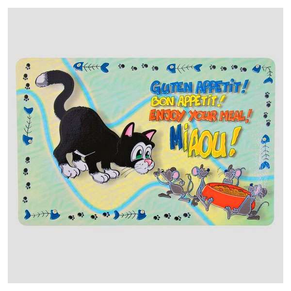Trixie Napfunterlage Katze Guten Appetit