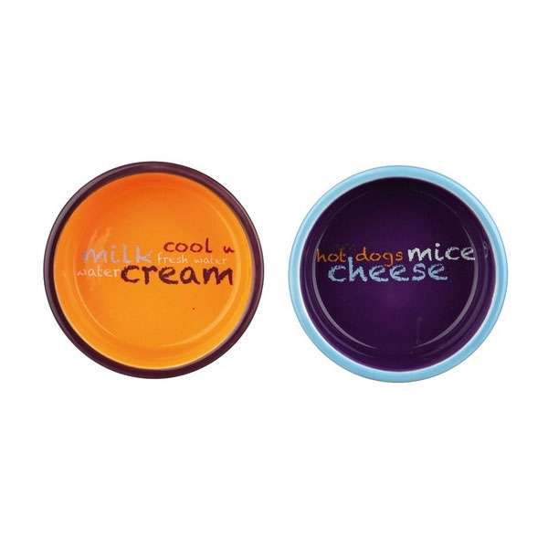 Trixie Eat On Feet Napf-Set CATs – Bild 2