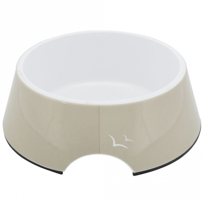 Trixie BE NORDIC Napf aus Melamin und Edelstahl - sand - 0,2 l/ø 14 cm – Bild 4