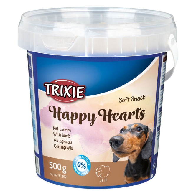 Alternative view of Trixie Soft Snack Happy Hearts 500g Eimer