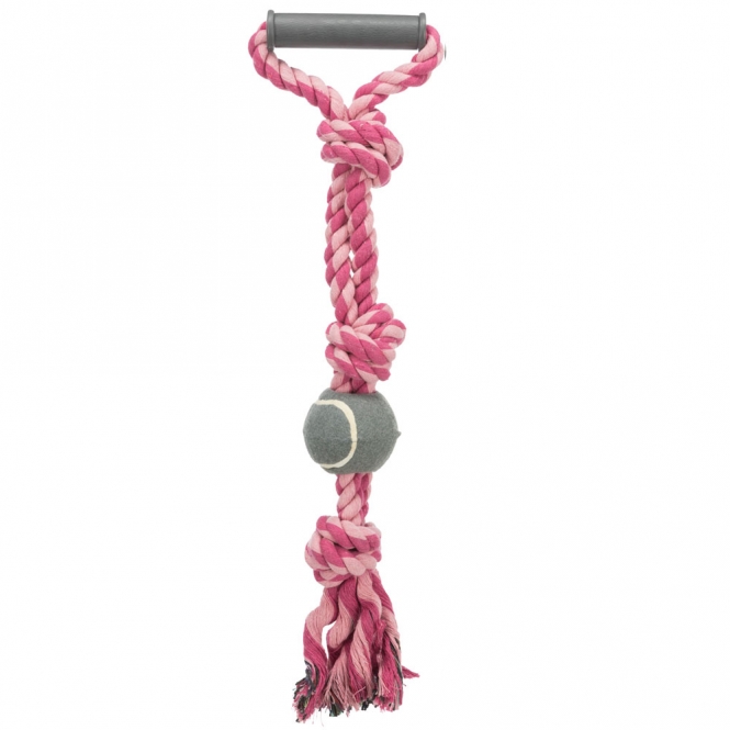 Trixie Spieltau mit Tennisball - 50 cm – Bild 3