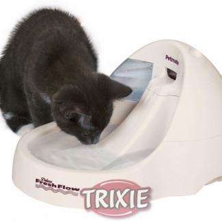 Trixie Fresh Flow Deluxe Wasserspender - cremeweiß – Bild 2