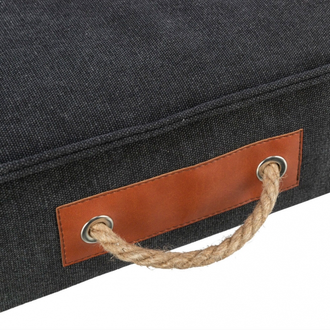 Trixie BE NORDIC Matratze Föhr - Schwarz - 100 × 70 cm – Bild 3