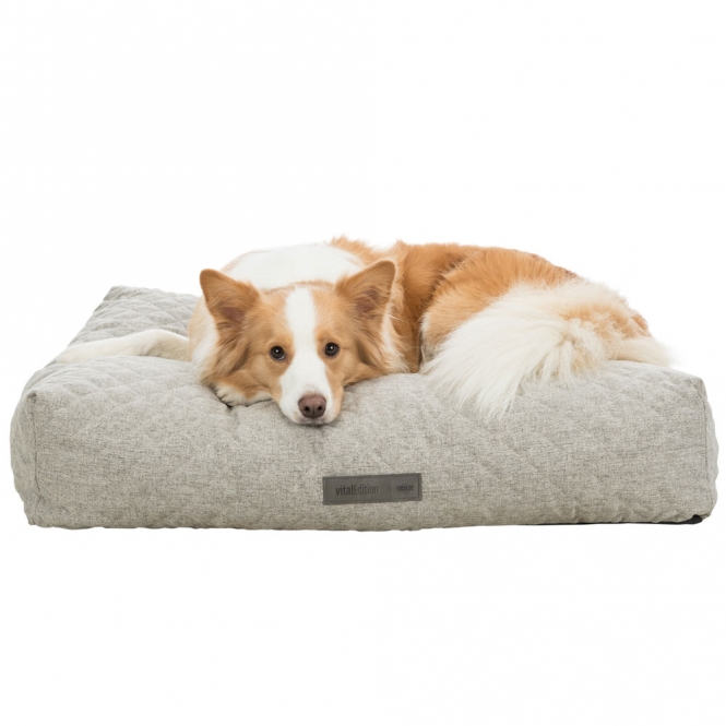 Trixie Vital Kissen Noah - hellgrau - 100 x 70 cm – Bild 6