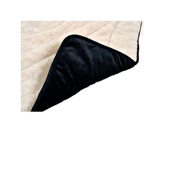 Trixie Hundedecke Cody - 125 x 100 cm, schwarz/beige – Bild 2