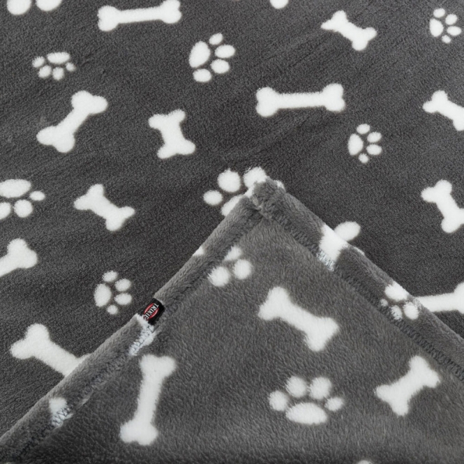 Trixie Decke Kenny - Grau - 75 × 50 cm – Bild 3