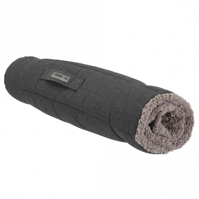 Trixie Reisedecke Bendson - dunkelgrau/hellgrau - 120 × 80 cm – Bild 4