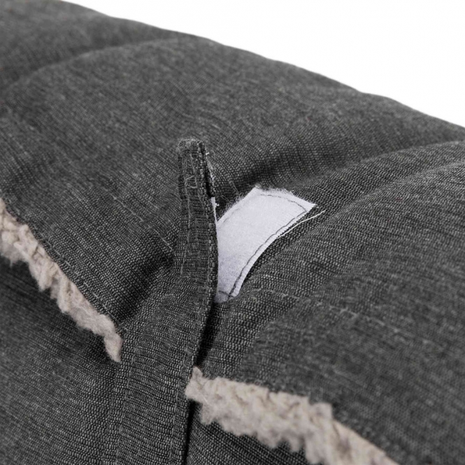 Trixie Reisedecke Bendson - dunkelgrau/hellgrau - 120 × 80 cm – Bild 6