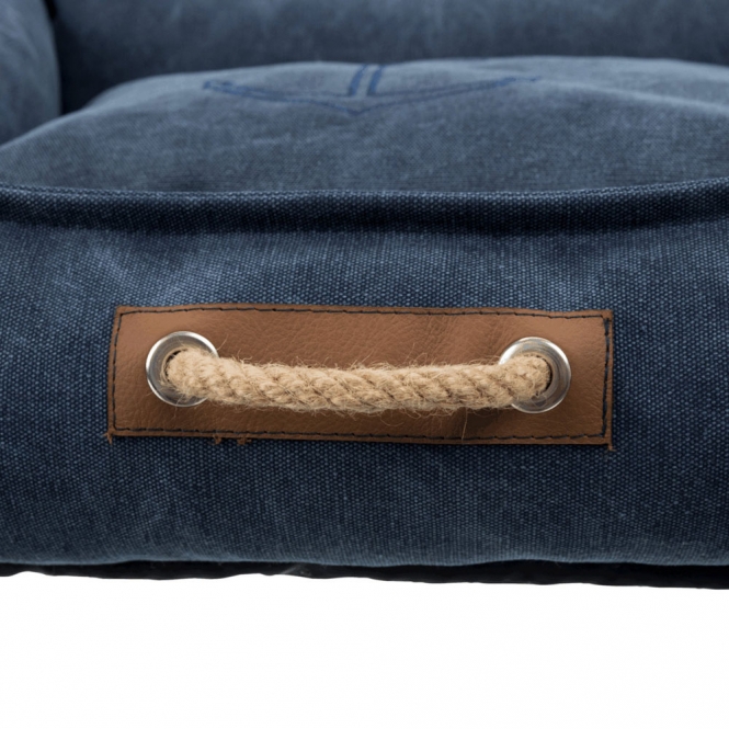 Trixie BE NORDIC Bett Föhr - dunkelblau - 80 x 60 cm – Bild 3