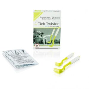 OTom Zeckenhaken mit Silikongriff Multicolor - 2 Stück