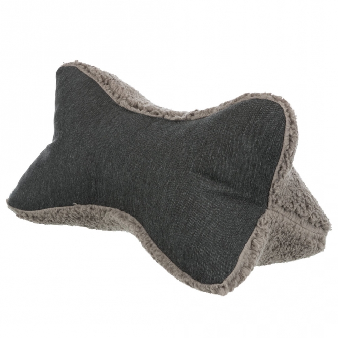 Trixie Kopfkissen Bendson - 40 x 22 cm - hellgrau/dunkelgrau – Bild 3