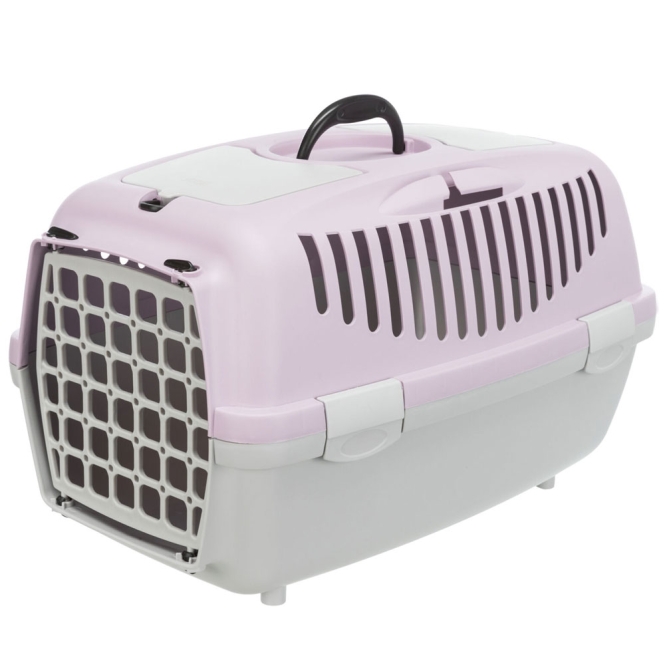 Alternative view of Trixie Transportbox Capri II - hellgrau/flieder