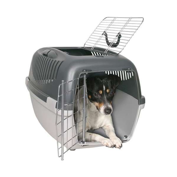 Alternative view of Trixie Transportbox Capri III Open Top - Grau