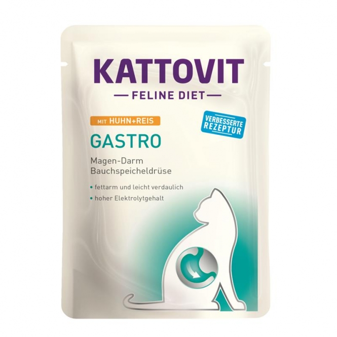 Kattovit PB Gastro Huhn & Reis 85g