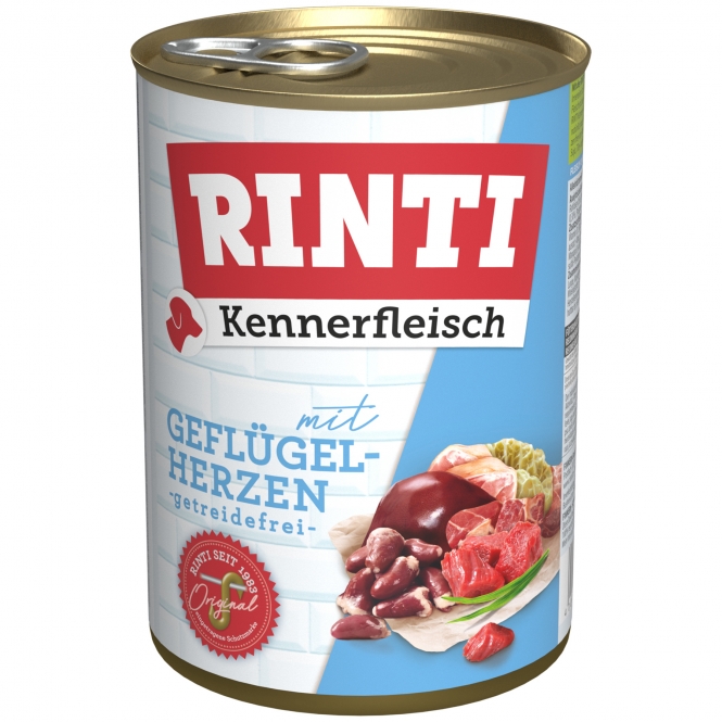 Rinti Kennerfleisch Geflügelherzen - 800 g