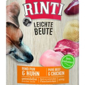 RINTI Leichte Beute Rind Pur + Huhn 400g
