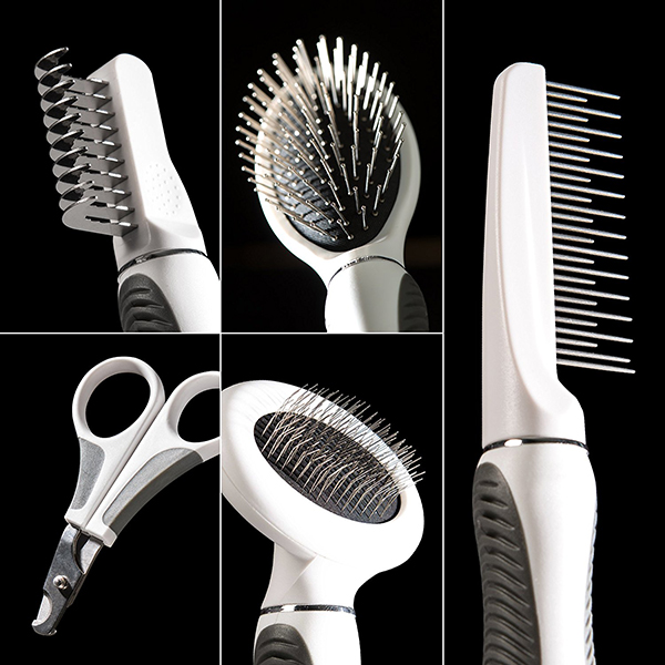 Catit Bürsten-Set für Mittel- und Langhaarkatzen – Bild 3