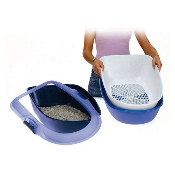 Trixie Katzentoilette Berto - dunkelblau – Bild 4