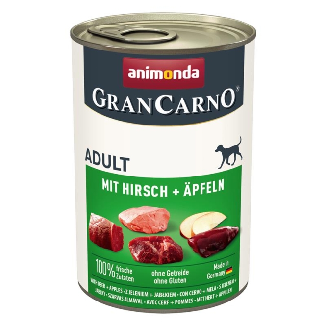 Animonda GranCarno Adult mit Hirsch & Äpfeln - 800g