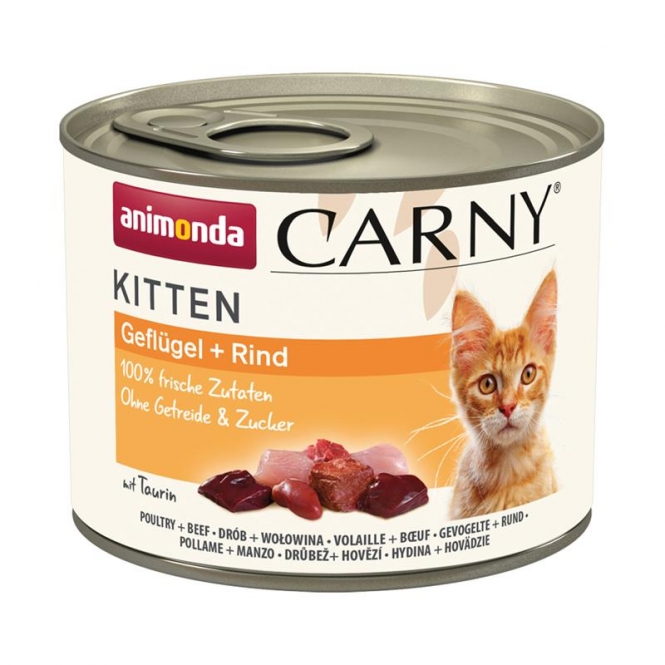 Animonda Carny Kitten Geflügel & Rind - 400g
