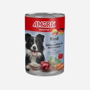 AMORA Dog Sensitive Rind & Süßkartoffel - 800 g