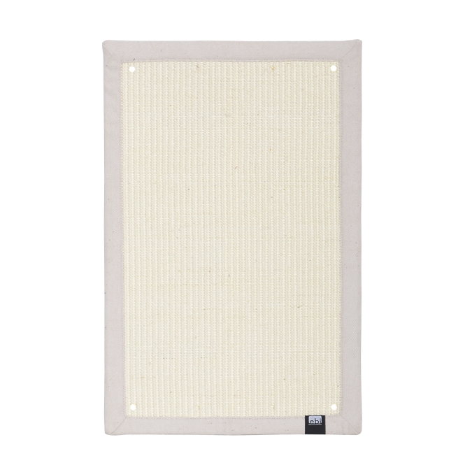 EBI Eck-Kratzmatte Krappa - 58 x 38cm - weiß – Bild 3