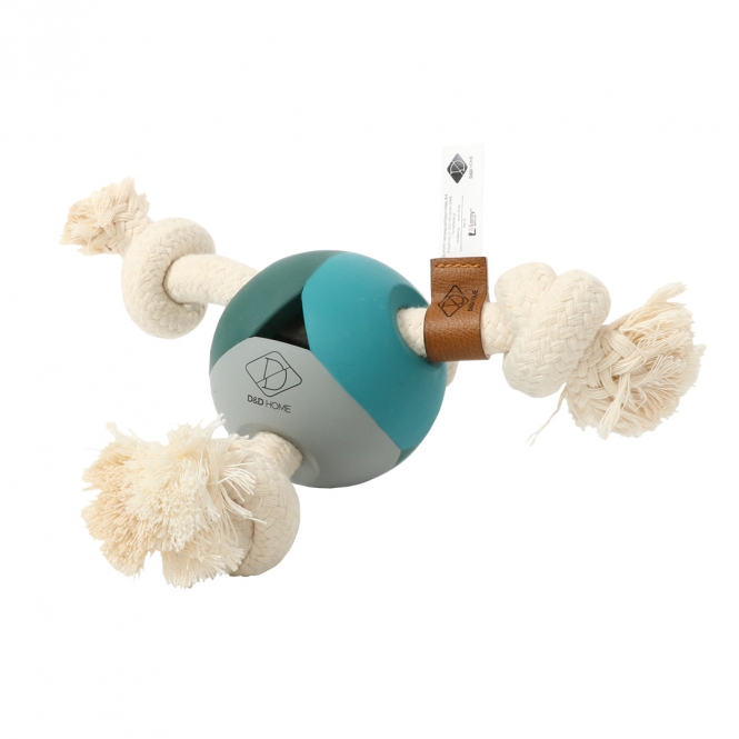 Alternative view of D&D Hundespielzeug Levi - lagoon