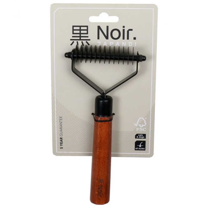 EBI Noir Japandi Trimmstriegel - 8 Klingen – Bild 3