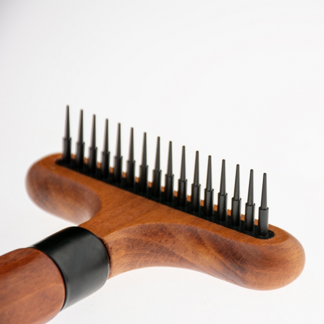 Alternative view of EBI Noir Japandi Entwirrungsharke mit rotierenden Zinken