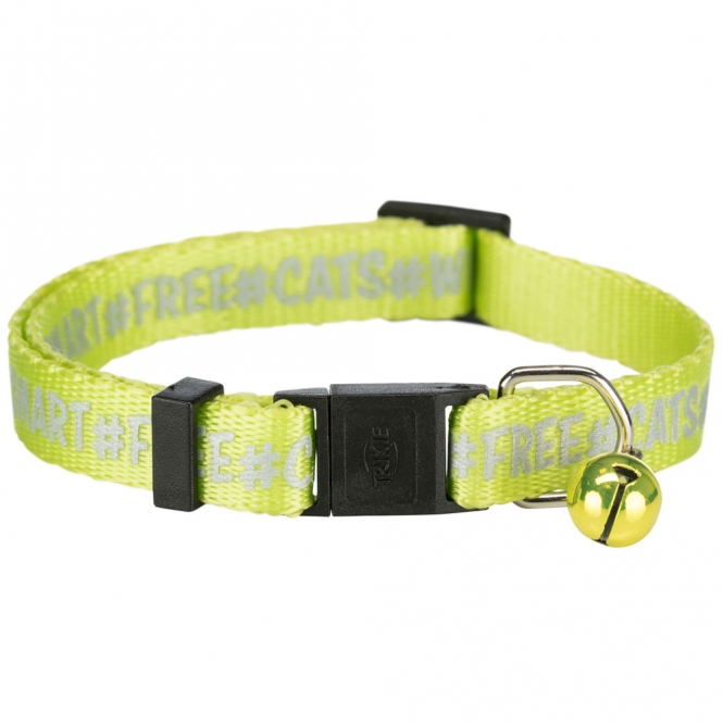 Trixie Katzenhalsband mit reflektierendem Aufdruck – Bild 4