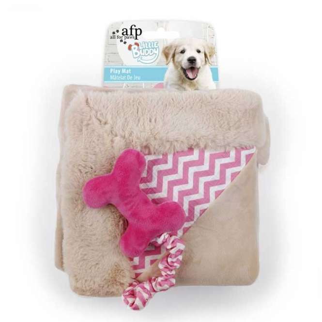 All for Paws Little Buddy - Welpenspielmatte Play Mat Rosa – Bild 2