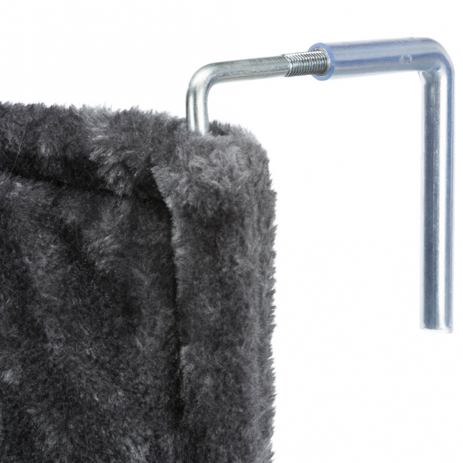 Trixie Kuschelsack XXL für Heizkörper - dunkelgrau – Bild 4