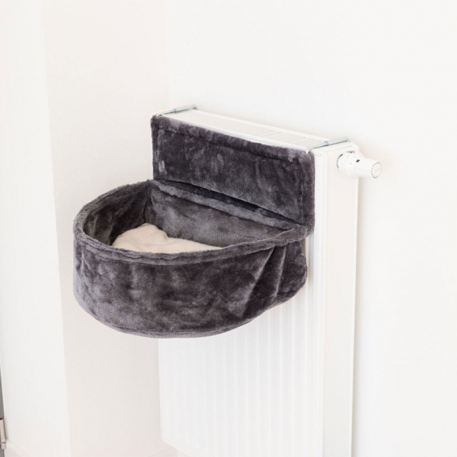Trixie Kuschelsack XXL für Heizkörper - dunkelgrau – Bild 6