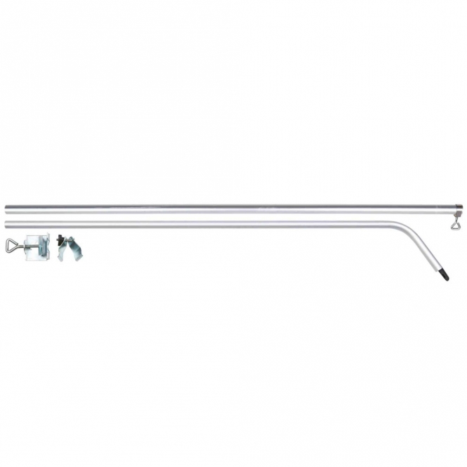 Alternative view of Trixie Netz-Geländer-Klemme mit Teleskopstange, 1-2m