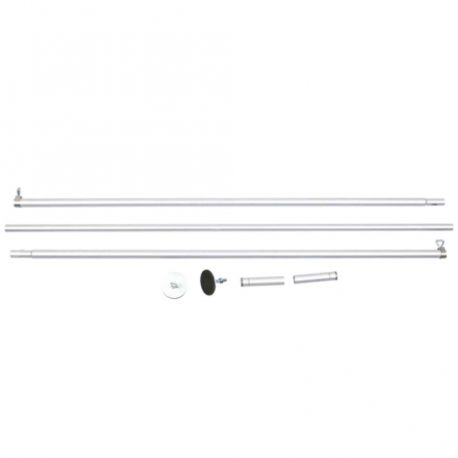 Trixie Netz-Spannstangen-Set, Aluminium, 1,28-3,25m