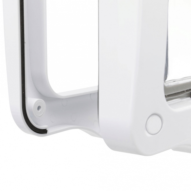Trixie 4-Wege Freilauftür - weiß – Bild 3
