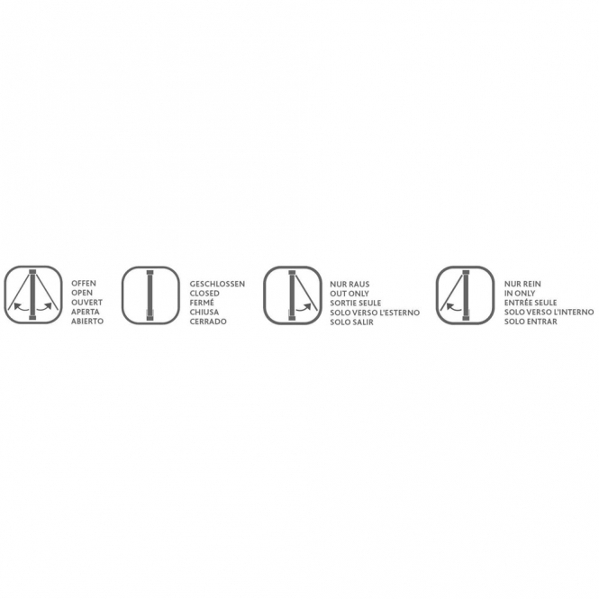Trixie 4-Wege Freilauftür - weiß – Bild 4